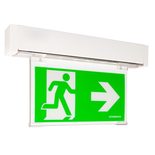 KB emergency lumin. LED 230V AC 3h self control univ. mount image 5