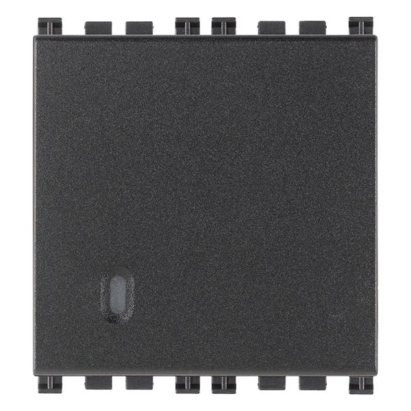 1P 10AX 2M 1-way switch screwless grey image 1