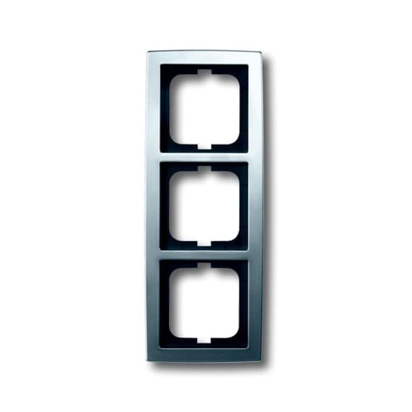 1723-80-500 Cover Frame solo® chrome image 1