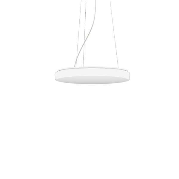 Flat Polymero Kreis Slim, 29 W, 3100 lm, 830, white, Phase-cut Pendant image 2