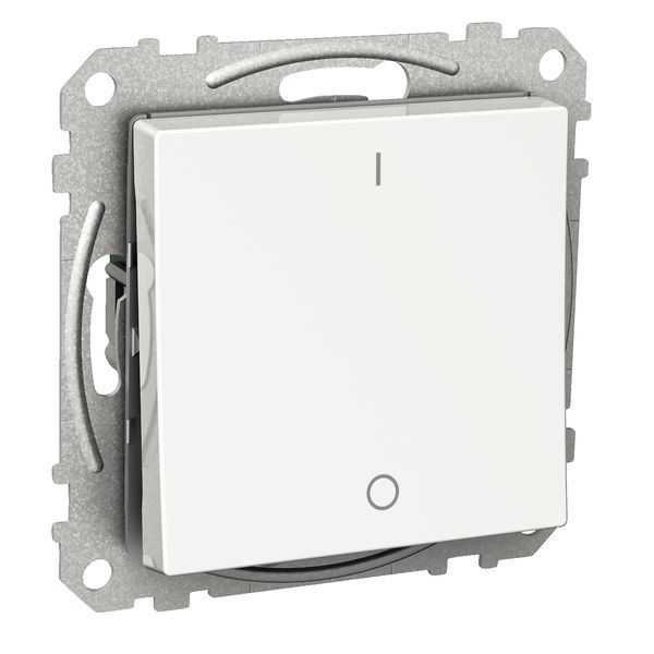 Exxact rocker switch 3-pole screwless white image 2