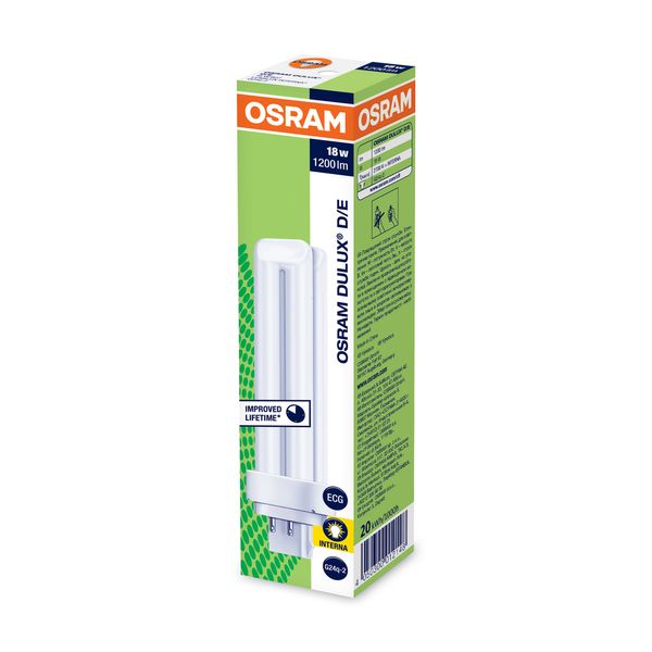 DULUX D/E 18W/827 G24Q-2 FS1       OSRAM image 6