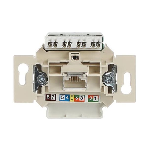 0220-507-101 Flush Mounted Inserts Cat 6 RJ45 8(8) 1gang image 2