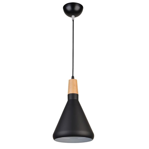 Coral Pendant Lamp 1xE27 Black image 1