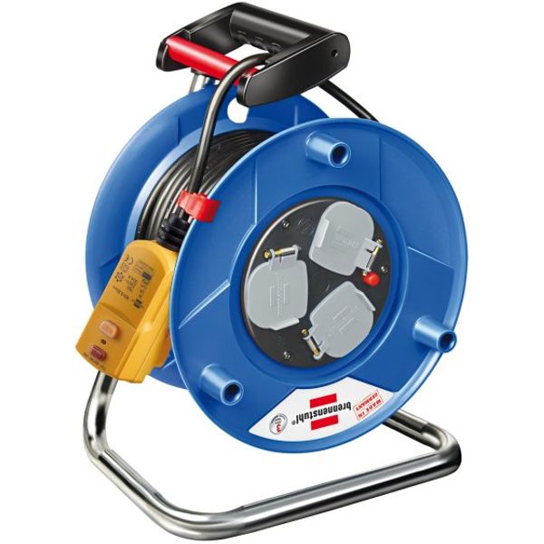 Garant cable reel with RCD-plug 30mA 25m H05VV-F 3G1,5 *GB* image 1