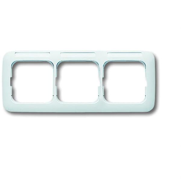 1733 NS-214 Cover Frame SI/Reflex SI Alpine white image 1