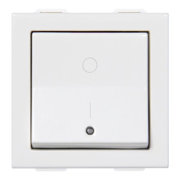 2P 32A 1-way switch white image 1