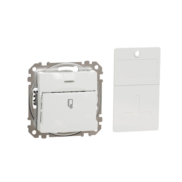 Sedna Design & Elements, Key card Switch 10AX, white image 4