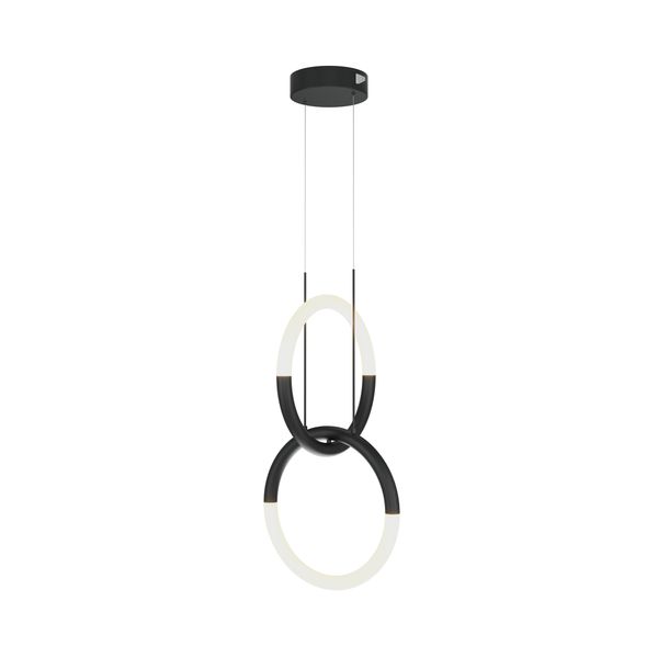 Modern Node Pendant lamp Black image 1