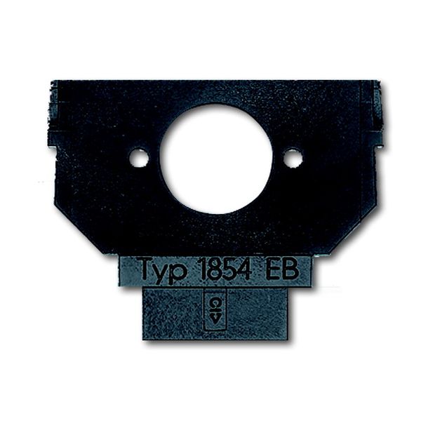 1854 EB Flush Mounted Inserts Data communication Anthracite image 1