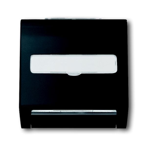 1758-775 CoverPlates (partly incl. Insert) carat® black matt image 1