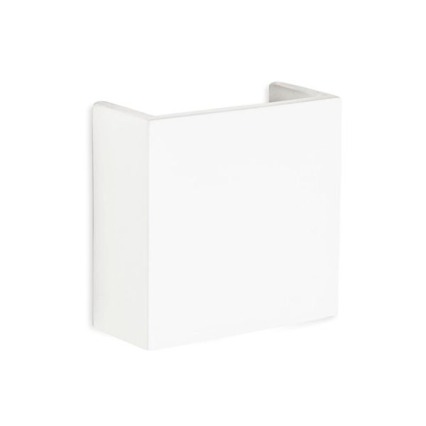 Wall fixture Ges Deco Rectangular 125mm LED 4.4W 3000K White 93lm image 1