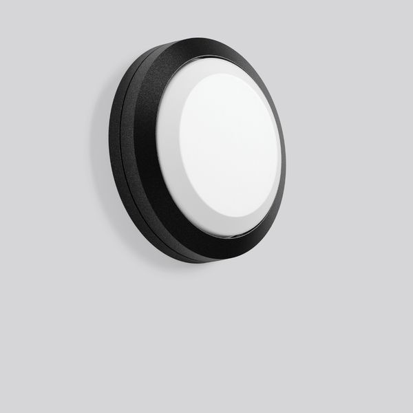 Rounded Midi, 4 W, 150 lm, 830, anthracite, on/off House number lumina image 1