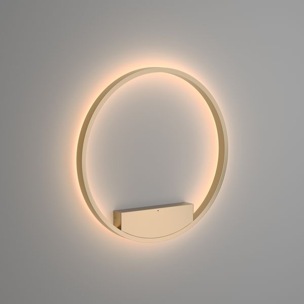 Modern Rim Wall lamp Brass image 1