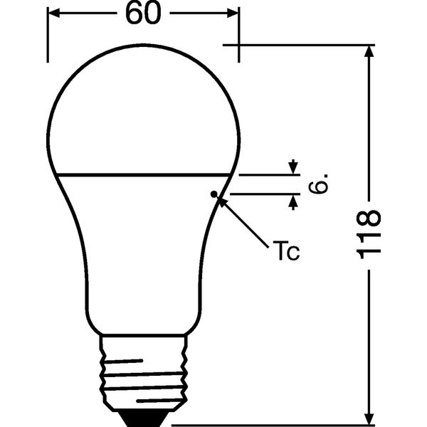 BELLALUX® CLA 75 FR 10 W/4000 K E27 image 4