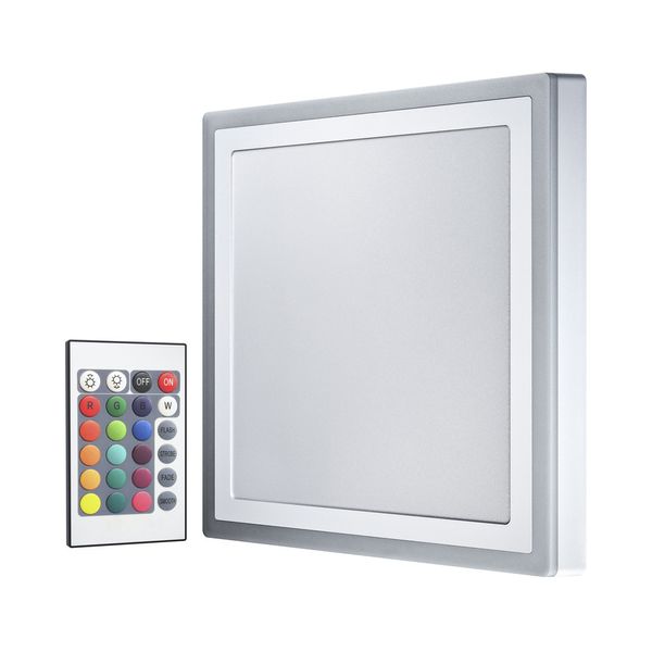 LED COLOR + WHITE Square 400mm 38W + RC image 8