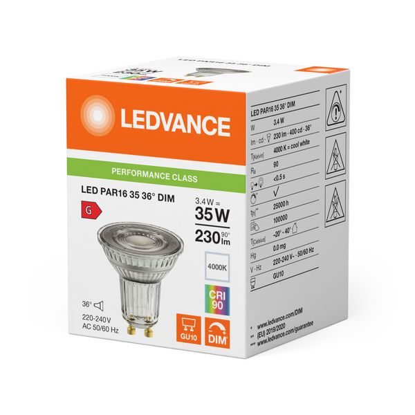 LED PAR16 DIM P 3.4W 940 GU10 image 9