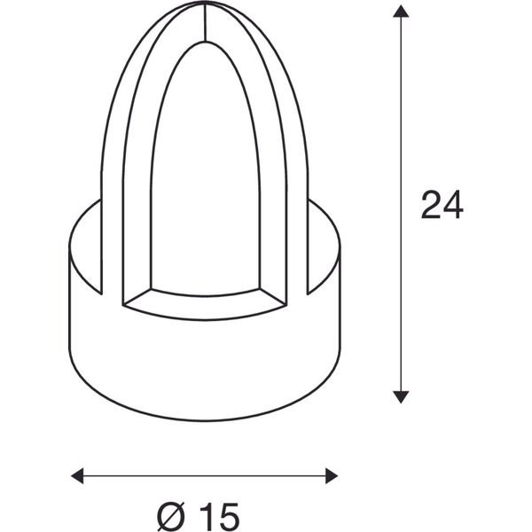 RUSTY CONE floor lamp, E14, max. 40W, IP54, rusted iron image 8