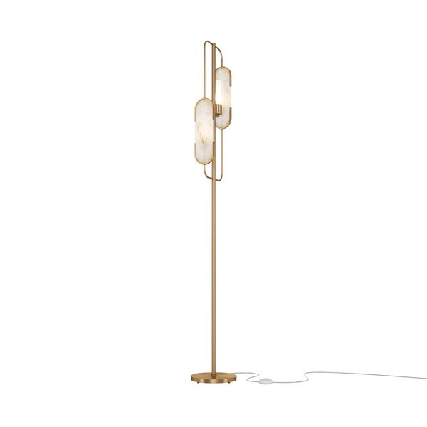 Modern Marmo Floor lamp Gold image 1