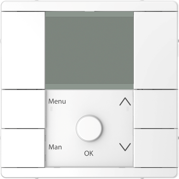 Display timer module, Merten System Design, lotus white image 3