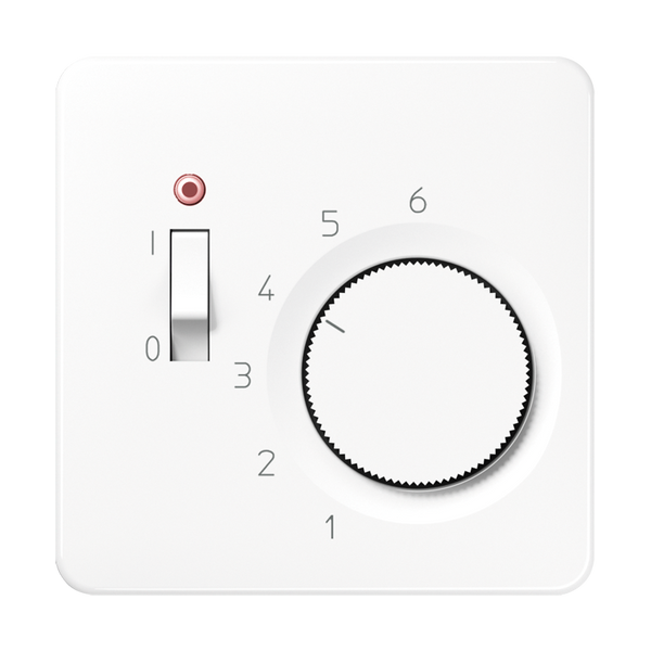 Centre plate for room thermostat insert CDTR231PLWW image 1