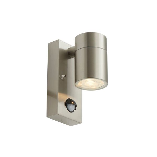 Acero Directional Wall Light PIR Stainless Steel image 1