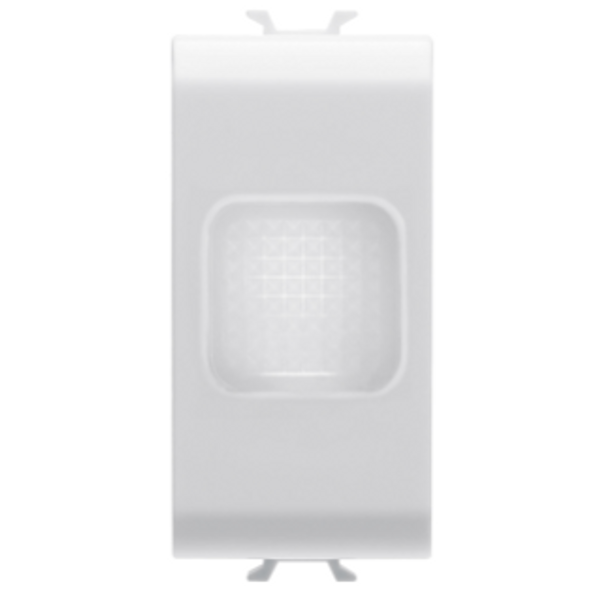 SINGLE INDICATOR LAMP - OPAL - 1 MODULE - GLOSSY WHITE - CHORUSMART image 1