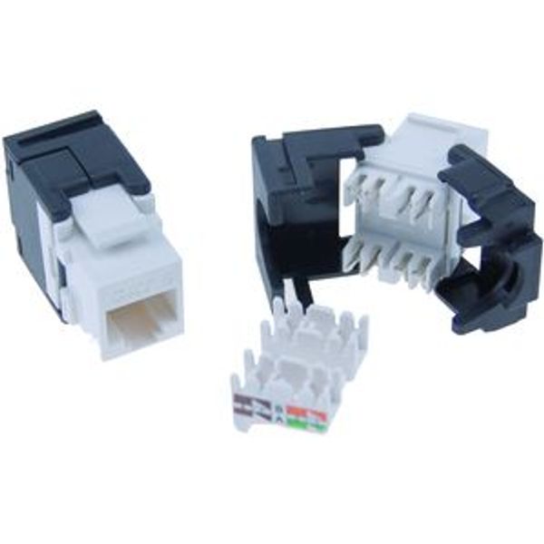 Keystone CAT6/RJ45 Buchse,schwarz image 1