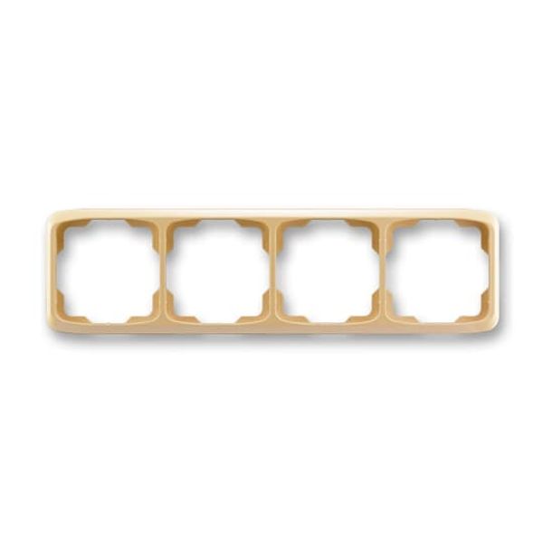 3901A-B40 D Cover frame 4gang, horizontal ; 3901A-B40 D image 1