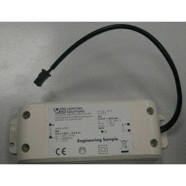 Driver 8W-16W / 350mA / 100-240 / 23-46V image 1