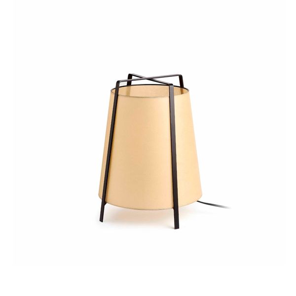 AKANE P BEIGE TABLE LAMP 1 X E27 20W image 1