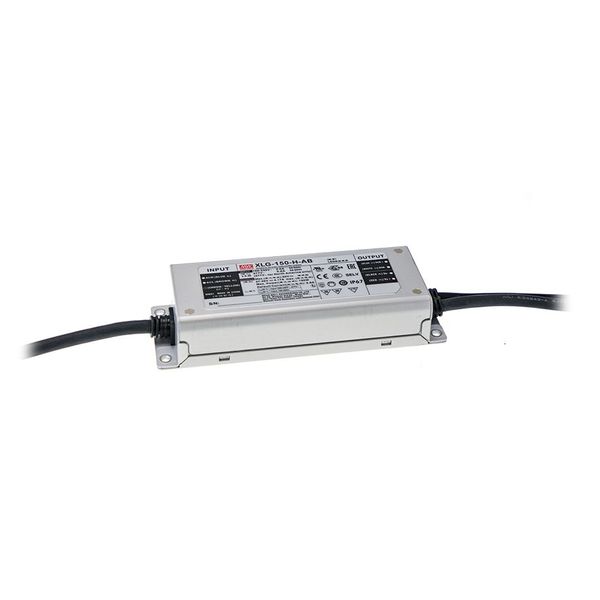 XLG-150-L-A Led driver, IP67 150W, 120-214V, 350-1050mA CP, MEAN WELL image 1