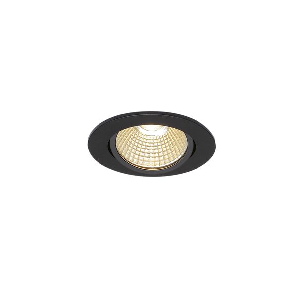 NEW TRIA 68 LED DL ROUND Set, 9W, 3000K, 38ø, matt black image 2