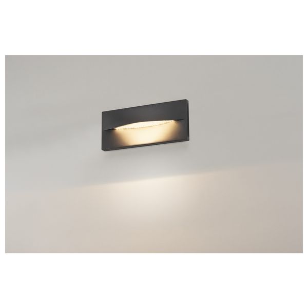 CIDA LED, recessed fitting, anthracite image 3