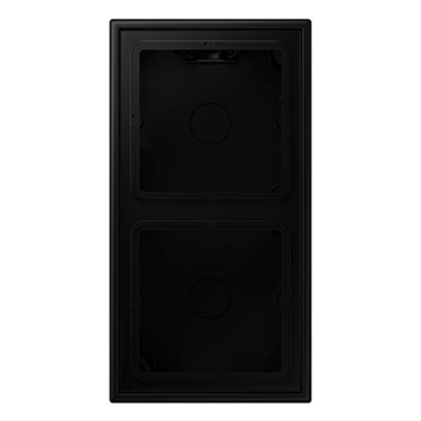 Surface mounted enclosure Surface box-2, matt black image 4