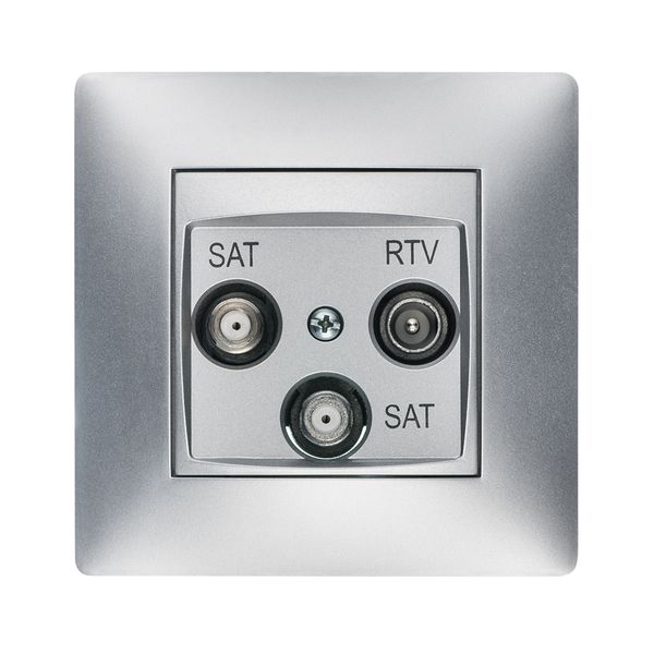 VOLANTE SOCKET R-TV-2xSAT image 1