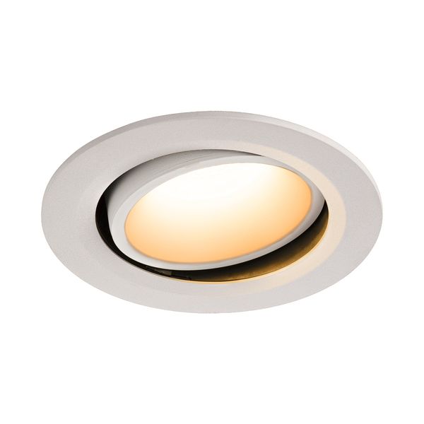 NUMINOS® MOVE DL L, Indoor LED recessed ceiling light white/white 2700K 55° rotating and pivoting image 1