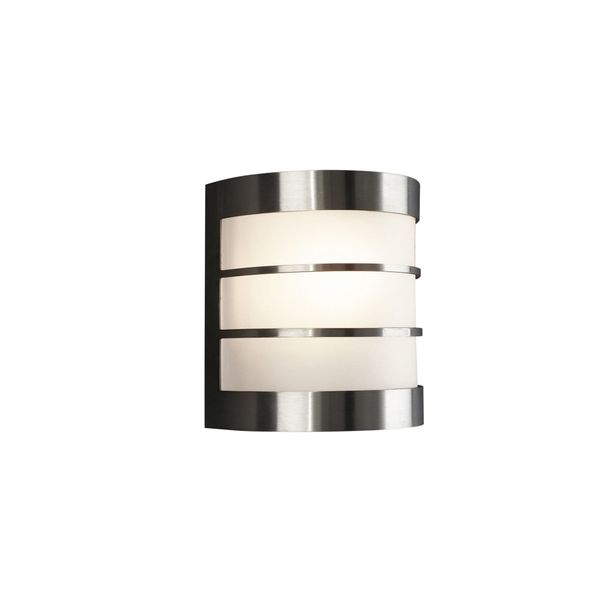 CALGARY wall lantern inox 1x60W 230V image 1