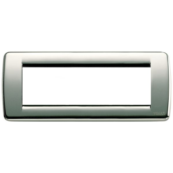 Rondò plate 6M metal chrome image 1