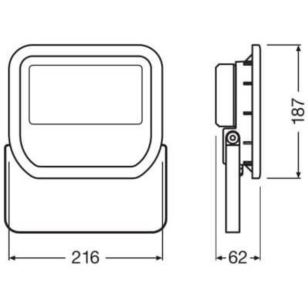 LED 30W 6500K 3300lm IP65 WT image 4