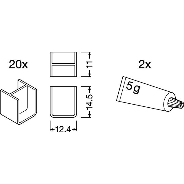 LINEARlight FLEX® DIFFUSE -G1-EHS-KIT20 image 2