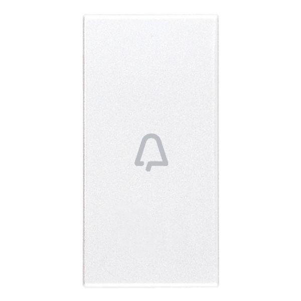 Axial button 1M bell symbol white image 1