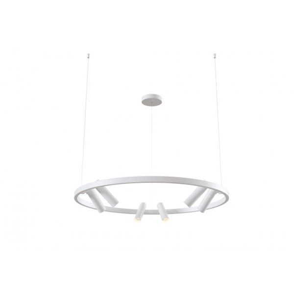 Modern Satellite Pendant Lamp White image 3