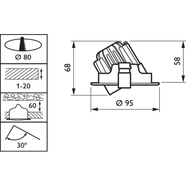 RS140B LED12-36-/830 PSR PI6 ALU image 3