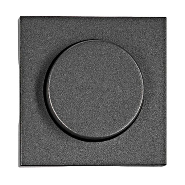 Dimmer cover, anthracite image 1