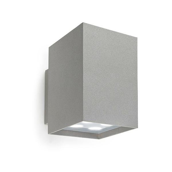 Wall fixture IP55 Afrodita Power LED LED 17.4W LED warm-white 3000K ON-OFF Grey 1324lm image 1