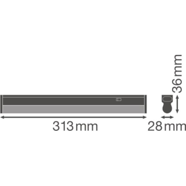 LINEAR COMPACT SWITCH 300 4 W 4000 K image 16