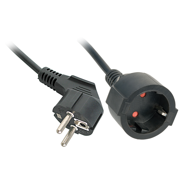 10m Schuko Mains Extension Cable Schuko Plug to Schuko Socket image 1