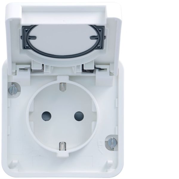 CUBYKO SOCKET SOCKET ASSEMBLY IP55 WHITE image 1