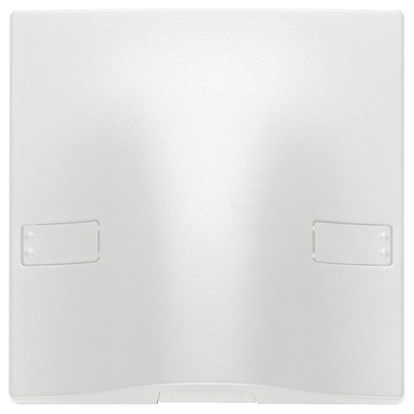 Cable outlet+terminalbar 45A white image 1